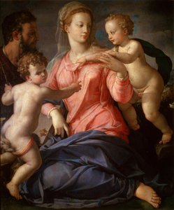 La Sainte Famille avec le jeune Jean-Baptiste, 1540 - Agnolo Bronzino
