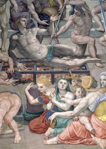 Le Martyre de Saint Laurent (détail) - Agnolo Bronzino
