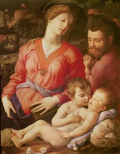 La Sainte Famille Panciatichi, c. 1540 - Agnolo Bronzino