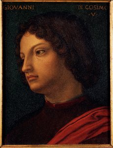 Portrait de Jean de Médicis (1421-1463) Banquier et mécène Peinture de Bronzino 16ème siècle - Agnolo Bronzino