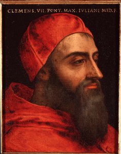 Portrait du pape Clément VII (Jules de Médicis) (1478-1534) - Agnolo Bronzino