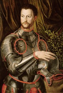 Portrait de Cosimo I (1519-1574) Grand-Duc de Toscane, vers 1550