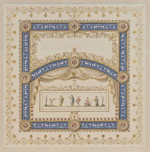 Dessins de plafond à l