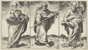 Jacques le Mineur, Jacques le Majeur et Matthias
