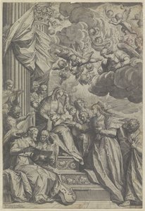 Mariage mystique de sainte Catherine