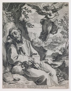 Saint François consolé par l