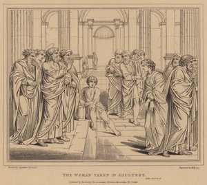 La femme prise en flagrant délit d