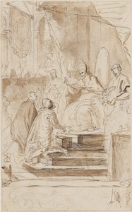 La canonisation de Saint Ignace de Loyola - Agostino Masucci