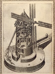 Moulin à vent - Agostino Ramelli