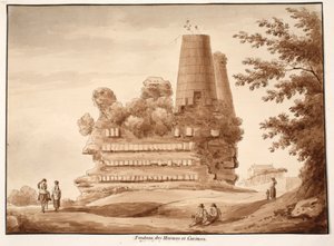 Le Tombeau des Horatii et Curiatii, 1833