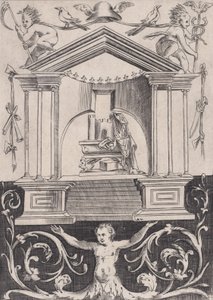 Panneau ornemental - Agostino Veneziano