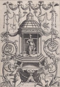 Panneau ornemental, vers 1514-1536 - Agostino Veneziano