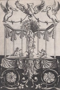 Panneau ornemental - Agostino Veneziano