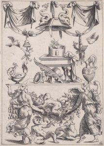 Panneau ornemental, vers 1514-36