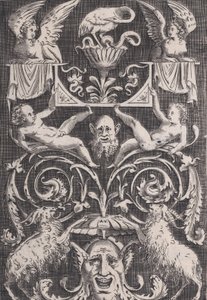 Panneau ornemental, vers 1514-36 - Agostino Veneziano