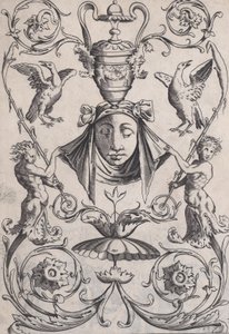 Panneau ornemental, vers 1514-1536 - Agostino Veneziano