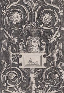 Panneau ornemental - Agostino Veneziano