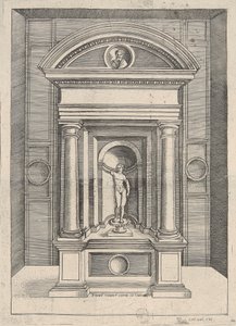 Primum Tenplum Iovis in Capitolio - Agostino Veneziano