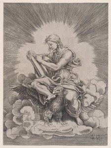 Saint Jean, daté 1518