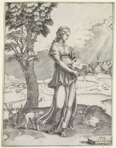 Sibylle de Cumes - Agostino Veneziano