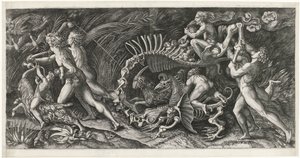 La carcasse - Agostino Veneziano