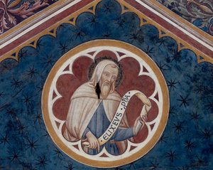 Le prophète Élisée (détail) - Agostino di Marsiglio