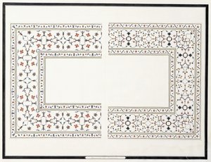 Spécimens des mosaïques, du tombeau de l