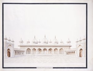 La Moti Musjid dans le fort d