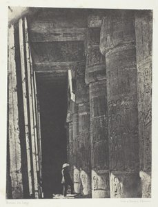 Médinet-Habou, Galerie du Palais de Ramsès-Méiamoun; Thèbes - Aimé Rochas