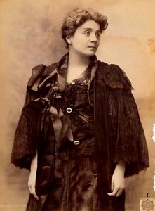 Eleonora Duse, actrice italienne, 1896