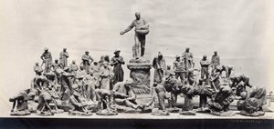 Monument aux Travailleurs (photo n/b)