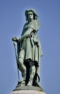 Statue colossale de Vercingétorix (72-46 avant J.-C.), chef gaulois - Sculpture de Millet Aimé 1865 - Aime Millet