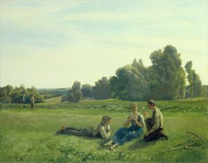 Faneurs au repos, 1890