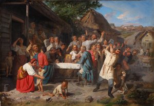 Un serment de tempérance. La Société de Tempérance, 1860