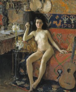 Démasquée - Akseli Gallen-Kallela