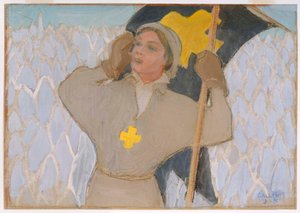 Porte-drapeau - Akseli Gallen-Kallela