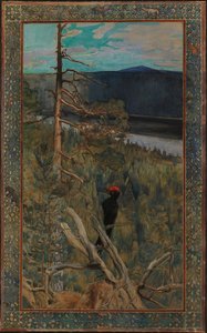 Le grand pic noir - Akseli Gallen-Kallela