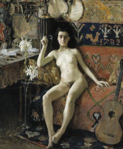 Démasquée - Akseli Gallen Kallela