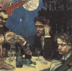 Le Symposium, Étude Droite Jean Sibelius - Akseli Gallen Kallela
