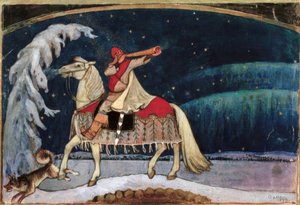 A.Gallen-Kallela, Kullervo part en guerre
