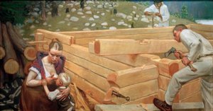 Construire - Akseli Valdemar Gallen Kallela