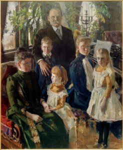 Portrait de la famille de l