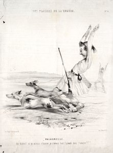 Les Plaisirs de la chasse : Maladresse