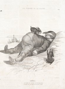 Les Plaisirs de la chasse : Sommeil