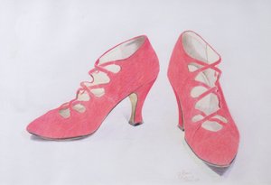 Chaussures roses - Alan Byrne