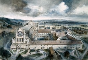 Abbaye de Byland, 1539, vers les années 1960