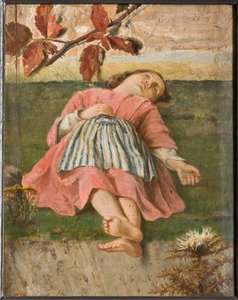 La petite fille endormie - Albano Lugli Carpi
