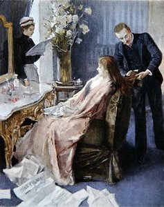 Séance de coiffure à domicile - Albert (after) Lynch