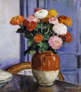Bouquet de Zinias ; Bouquet de Zinias