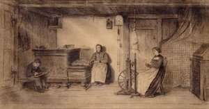Dans le salon de la ferme